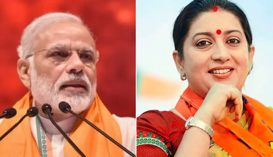 पीएम मोदी का जिक्र करते हुए भावुक हुईं स्मृति ईरानी, बोलीं- मेरे पिता की उम्र के हैं, उनके गिरेबान तक हाथ पहुंचा तो...