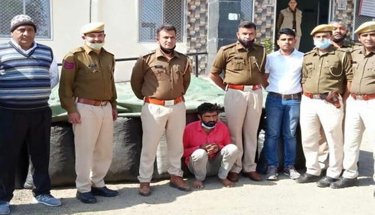 भीलवाड़ा : पुलिस ने कार्रवाई कर बरामद की नशे की बड़ी खेप, जब्त किया गया 80 लाख का अफीम डोडा
