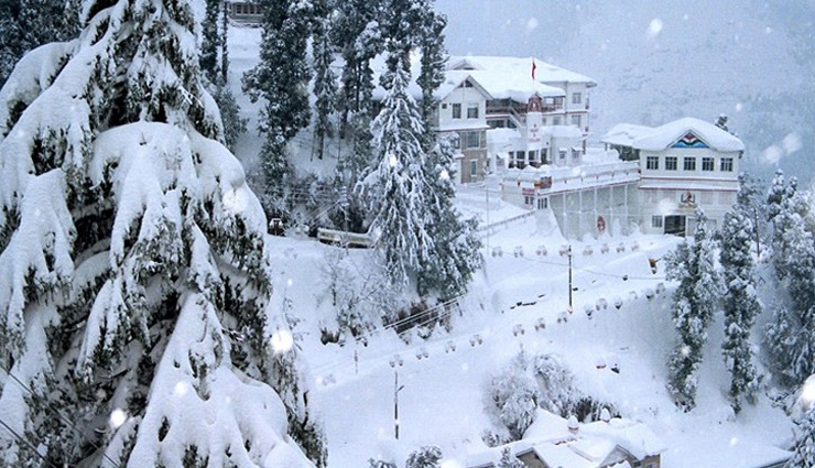 snowfall in india,auli,nainital,munsiyari,dhanaulti,chopta-tungnath,uttarakhand,places to enjoy snowfall,india,places to visit in india