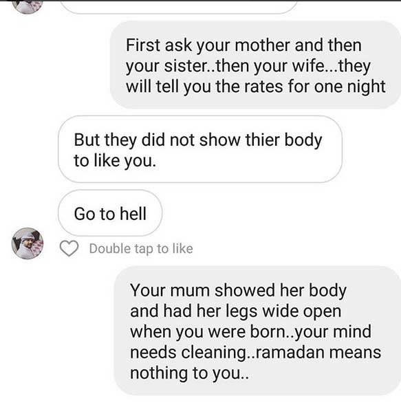 sofia hayat,troll,social media