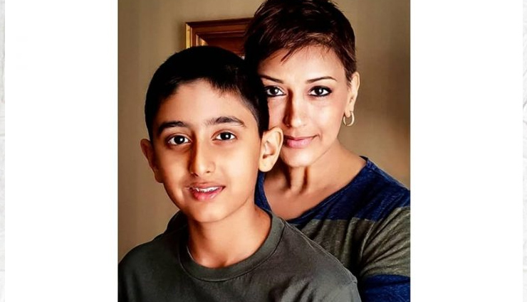 As she battles cancer, Sonali Bendre shares touching post on how life has changed for son Ranveer