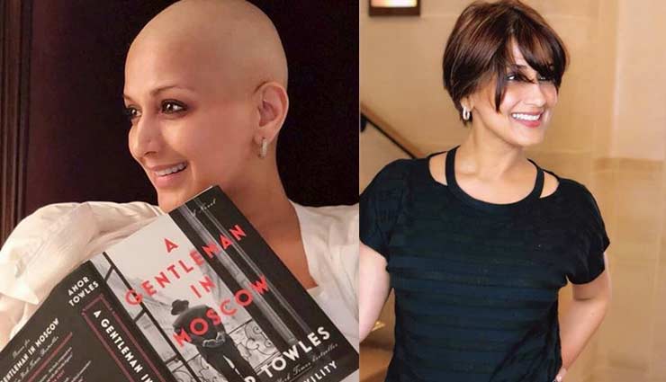 सोनाली बेंद्रे का बाल्ड लुक इंटरनेट पर हुआ वायरल, न्यूयॉर्क में करा रही है कैंसर का इलाज