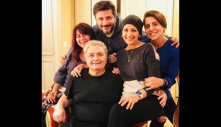 Sonali Bendre, Priyanka Chopra visit ailing Rishi Kapoor in New York, Neetu Kapoor posts heartwarming pic