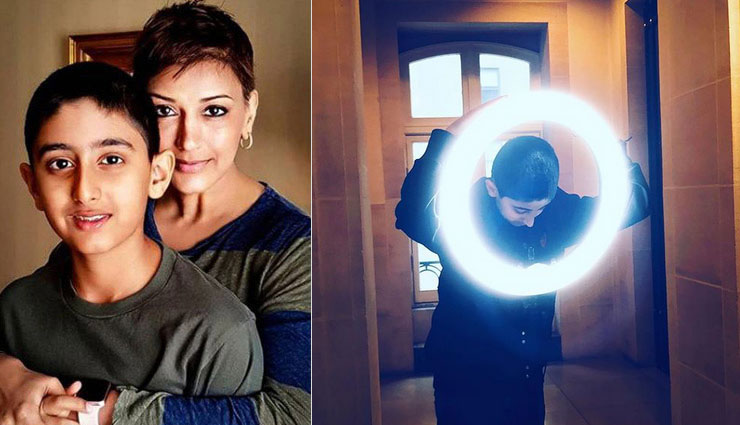 कैंसर से जूझ रही सोनाली बेंद्रे के बेटे रणवीर ने कुछ इस तरह किया सभी का धन्यवाद