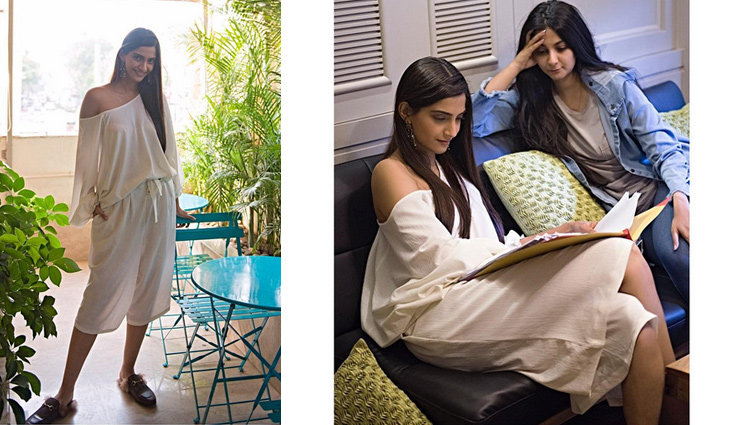 fashion tips,perfect way to carry off shoulder dress- by sonam kapoor,sonam kapoor off shoulder look