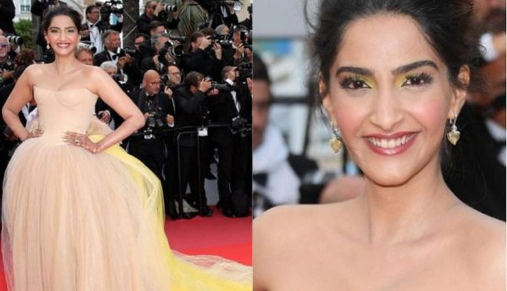 कान फिल्म फेस्टिवल 2018: सोनम कपूर का सेकंड रेड कार्पेट लुक, देखें तस्वीरे