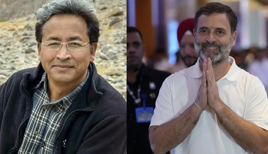 राहुल गांधी के हाथों जूस पीकर अनशन खत्म करना चाहते थे सोनम वांगचुक, बताया 20 जुलाई का पूरा प्लान