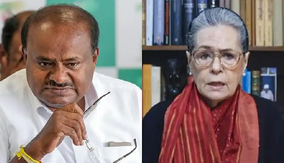 रगों में इटली का खून... ‘वंदे मातरम’ विवाद में सोनिया गांधी पर कुमारस्वामी का हमला, भड़की कांग्रेस