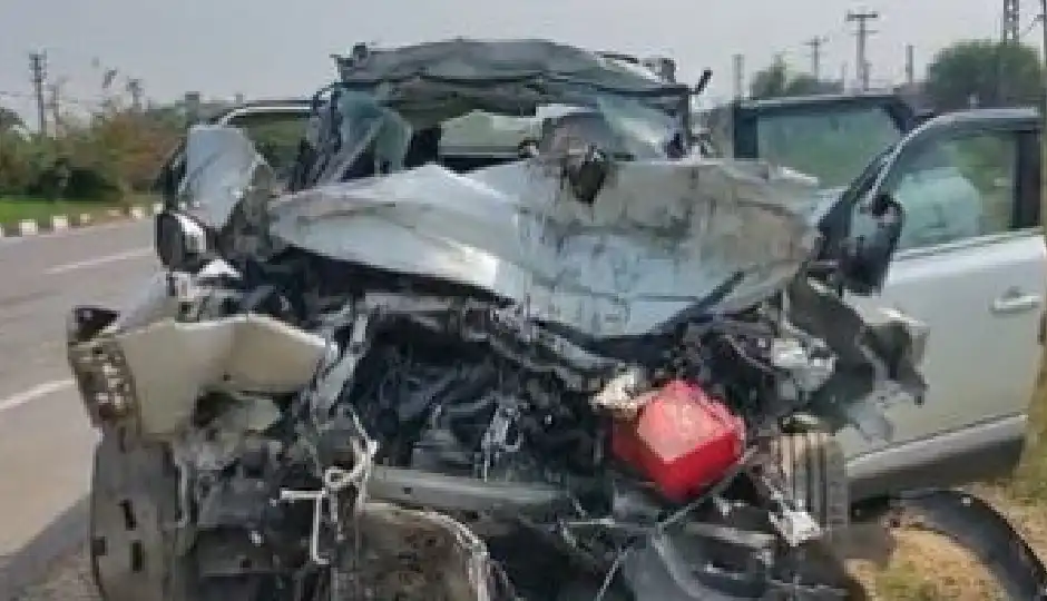 हरियाणा के सोनीपत में भीषण सड़क हादसा, महिला समेत 3 लोगों की दर्दनाक मौत