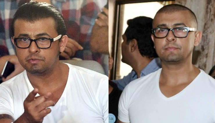 sonu nigam,azaan controversy,shaves off,sonunigam shaves of his hair,namaz,bollywod singer,bollywood news
