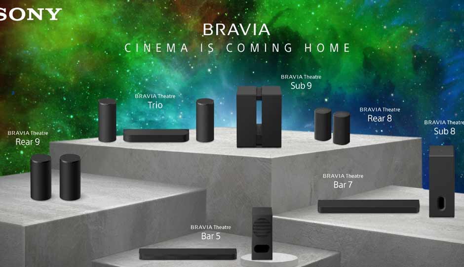 Sony Launches New BRAVIA Theatre Audio Range in India, Including Theatre Trio, Bar 7 and Bar 5