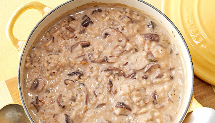 creamy mushroom wild rice soup recipe,soup recipe,hunger struck,food,healthy food recipe
