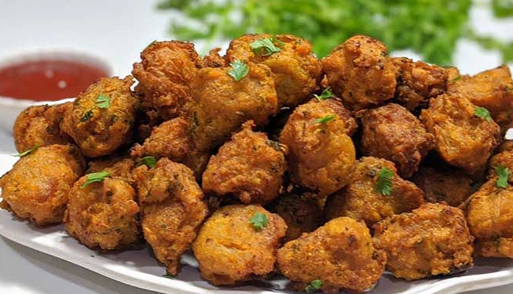 Recipe- Simple and Tasty Soya Chunk Pakoda