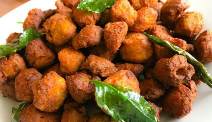 soya chunk pakoda,hunger struck,food,easy recipe