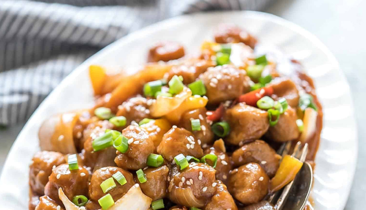 soya manchurian,soya recipe,manchurian recipe,snacks recipe,main course recipe