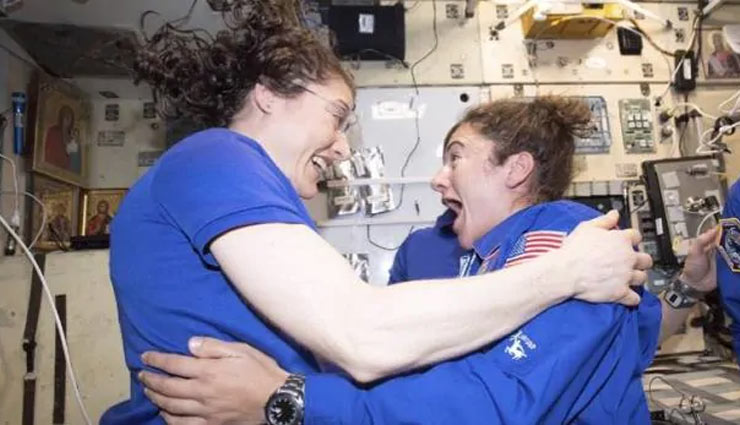 nasa,international,space,station,women,astronauts,spacewalk,history,jessica meir,christina koch,nasa news in hindi,news,news in hindi
