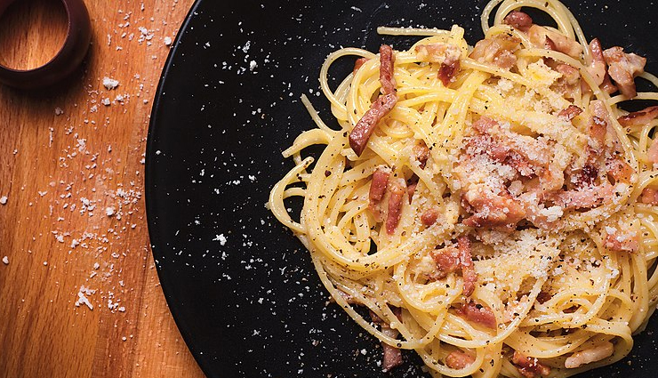 spaghetti carbonara,hunger struck,food,easy recipe
