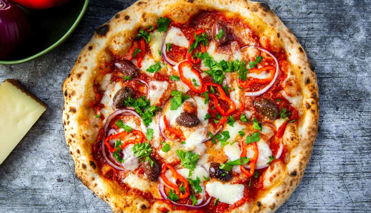 types of pizza,pizza varieties,global pizza styles,national pizza day,pizza around the world,international pizza flavors,neapolitan pizza,new york style pizza,chicago deep dish pizza,greek pizza,turkish lahmacun,california pizza,japanese okonomiyaki,spanish pizza,korean pizza,pizza toppings,pizza crust types,pizza traditions,pizza culture,pizza culinary journey