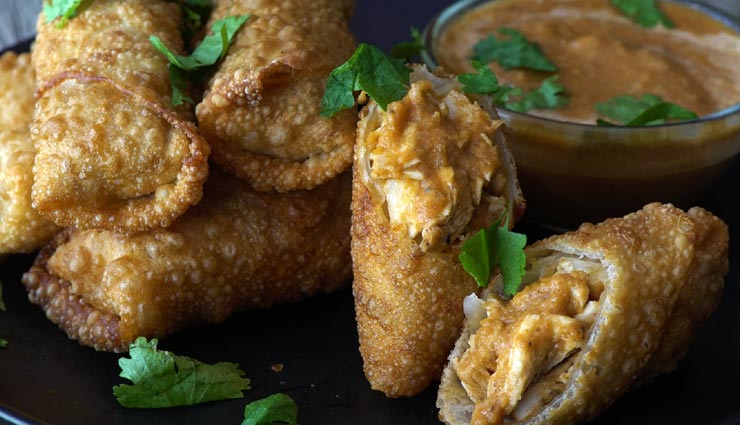 स्नैक्स के तौर पर आजमाए 'बटर चिकन एग रोल', बेहतरीन स्वाद देगा दिल को खुशी #Recipe butter chicken egg roll recipe,recipe,nonveg recipe,special recipe,snacks recipe