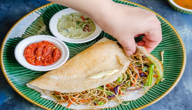 noodles dosa recipe,recipe,special recipe,south indian recipe,chinese recipe