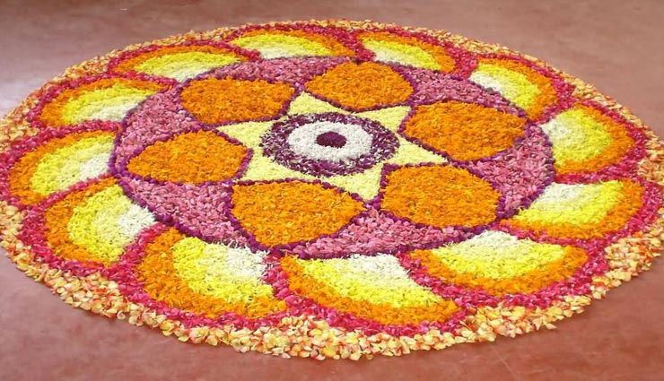 decoration tips,diwali decoration,rangoli,flower rangoli,fragrance rangoli,beauty of rangoli,rangoli on diwali