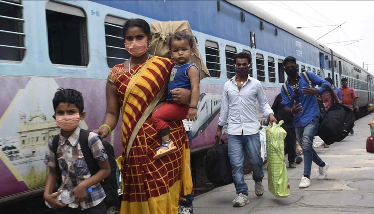अब तक 1,414 श्रमिक स्पेशल ट्रेनें चलाई गईं, लगभग 18.5 लाख प्रवासी पहुंचे अपने घर