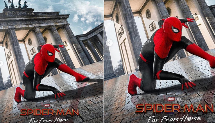 tom holland,spider-man far from home,spider-man far from home poster,peter parker,marvel studios,jon watts,instagram,hollywood,hollywood news