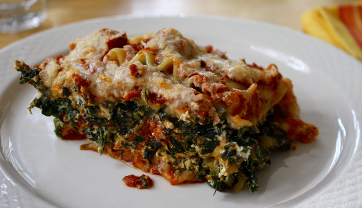 Recipe- Mouthwatering Spinach Lasagna
