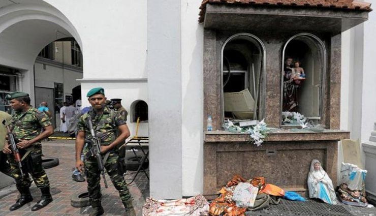 श्रीलंका: ईस्टर ब्लास्ट के बाद ISIS से जुड़े ठिकानों पर छापेमारी, एक हमलावर ने खुद को उड़ाया, 6 बच्चों सहित 15 की मौत 