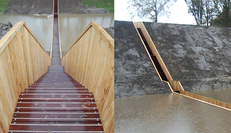 attractive staircases,staircases to visit around the world,bueren mountain,belgium,stairs above the sea,spain,spiral staircase in taihang mountains,china,awaji hyakudanen,japan,moses bridge stairs,netherlands