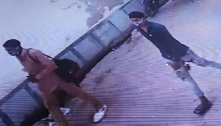 पाली : खराब ताले की चाबी बनाने के नाम पर दिया लूट को अंजाम, सीसीटीवी फुटेज में नजर आए संदिग्ध
