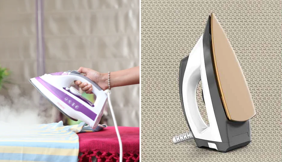 स्टीम आयरन बनाम ड्राई आयरन, जानें किससे जल्दी खराब होते हैं कपड़े
