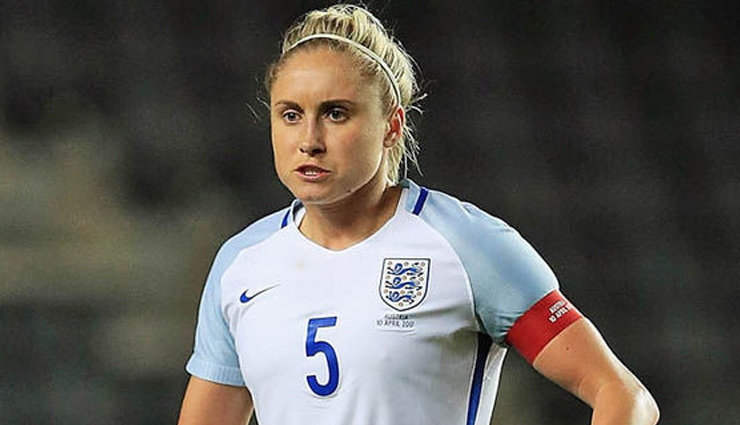 The Caption of England Football Team- Steph Houghton