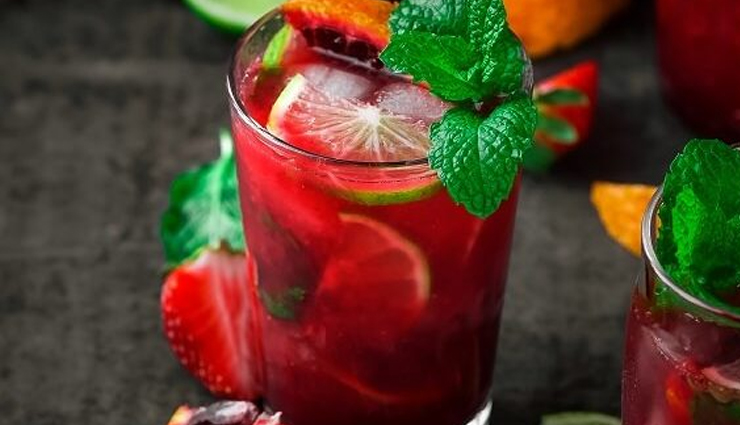 strawberry blood orange mojito,strawberry blood orange mojito recipe,mojito recipe,orange recipe,summer recipe,summer drink recipe
