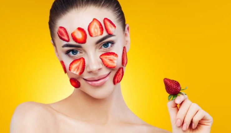 homemade strawberry face pack,skin care tips,beauty tips