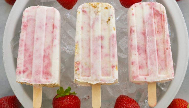 strawberry cheesecake popsicle,strawberry cheesecake popsicle recipe,hunger struck,food,easy recipes