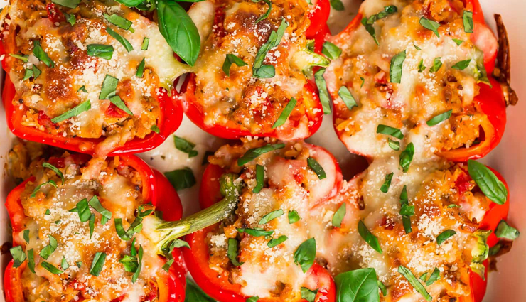 stuffed peppers for dinner,bell peppers stuffed recipe,hunger struck,food,indian curries,dinner recipe