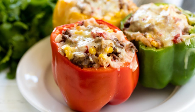 Recipe- Delicious Stuffed Capsicum