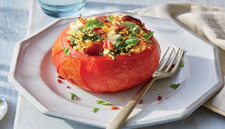 stuffed tomato recipe,recipe,recipe in hindi,special recipe,lockdown,coronavirus