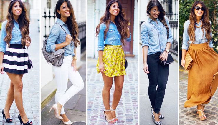 5 Ways To Style Your Denim Shirt