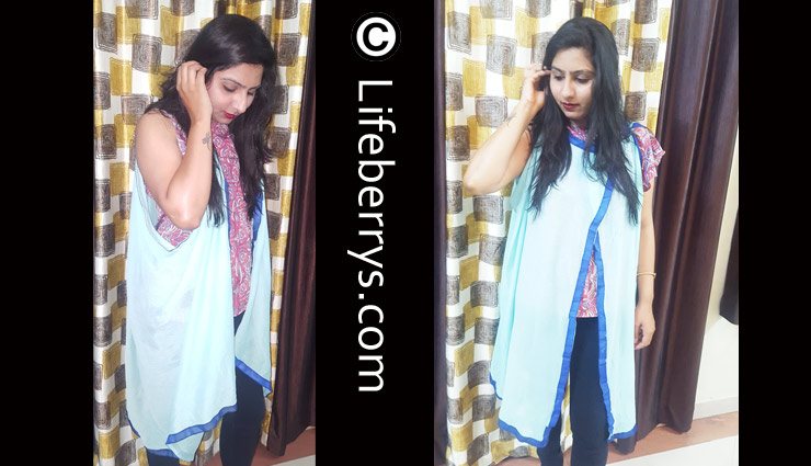 VIDEO DIY 2- Different Ways To Style Your Dupatta Over Jeans