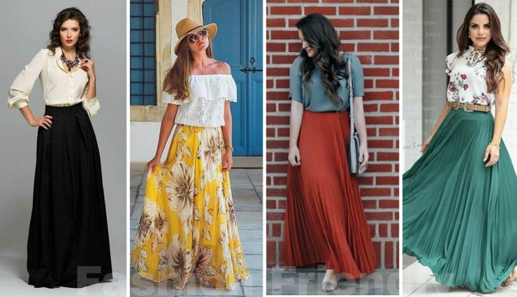 long skirts,tips to pair long skirts,styling long skirts,fashion tips,latest fashion trends