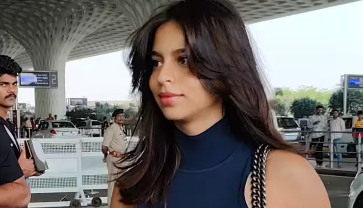 क्रॉप टॉप में दिखीं सुहाना खान, फ्लॉन्ट किया कर्वी फिगर Shah Rukh Khan,suhana khan,suhana khan hot photos,suhana khan movies,suhana khan news in hindi,suhana khan viral photos