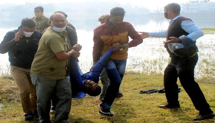 उदयपुर : कोरोना के तनाव ने ली जान, स्वरूप सागर झील में कूद की आत्महत्या