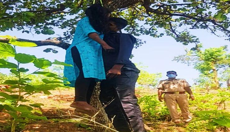 उदयपुर : प्यार में परिवार वाले बने बाधा तो प्रेमी जोड़े ने एक ही रस्सी से लटककर दी अपनी जान 