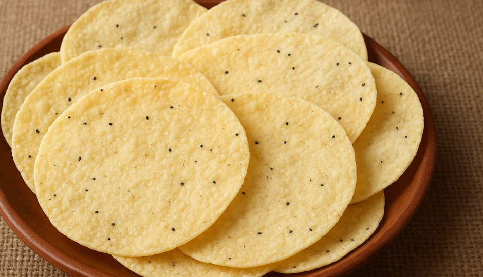 सूजी के पापड़ : न तो होते हैं भारी और न बनाने में झंझट, स्टोर कर लंबे समय तक ले सकते हैं मजा #Recipe suji papad,suji papad light dish,suji papad digestive,suji papad tasty,suji papad ingredients,suji papad recipe,suji papad store,suji papad snacks