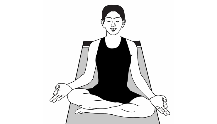sukhasana,yoga benefits,yoga tips ,सुखासन