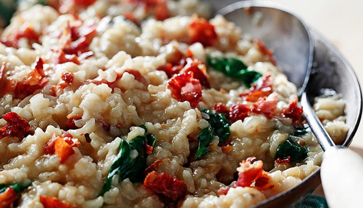 Recipe- Easy To Make Sun Dried Tomato Risotto
