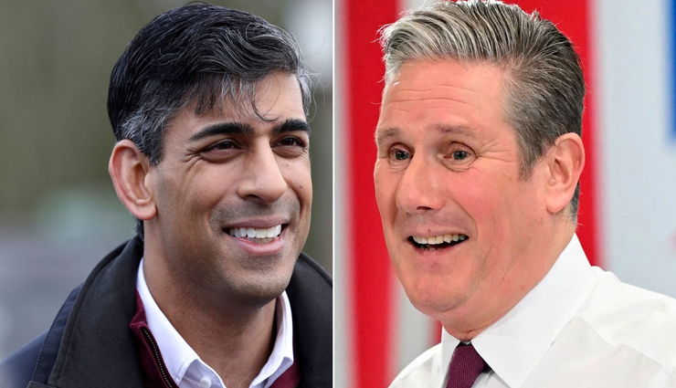 UK में मतदान शुरू, कीर स्टारमर की लेबर पार्टी ऋषि सुनक के शासन को समाप्त करने की कोशिश कर रही