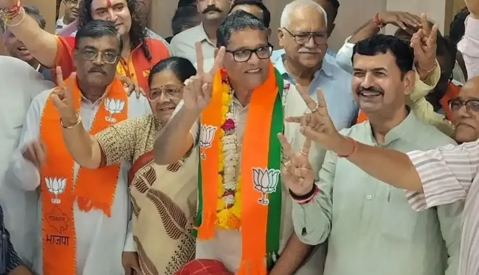 सुनील कोठारी बने जयपुर के नए मेयर, 29 वोट से हराया कांग्रेस की सुनीता मावर को